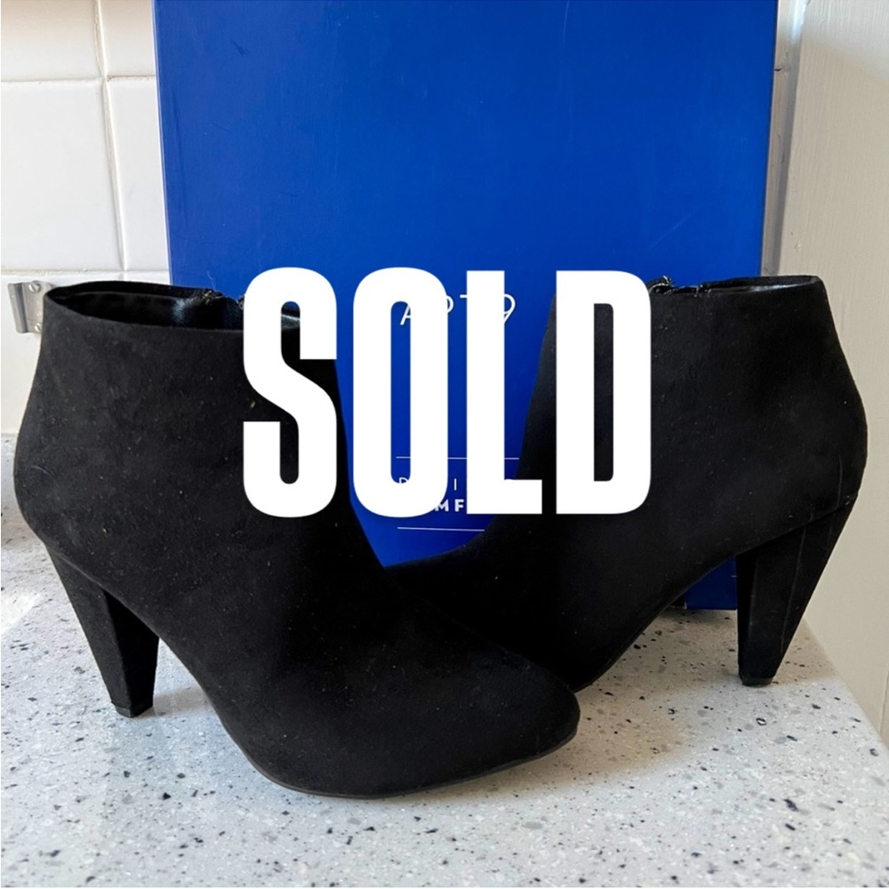 Black Heeled Booties